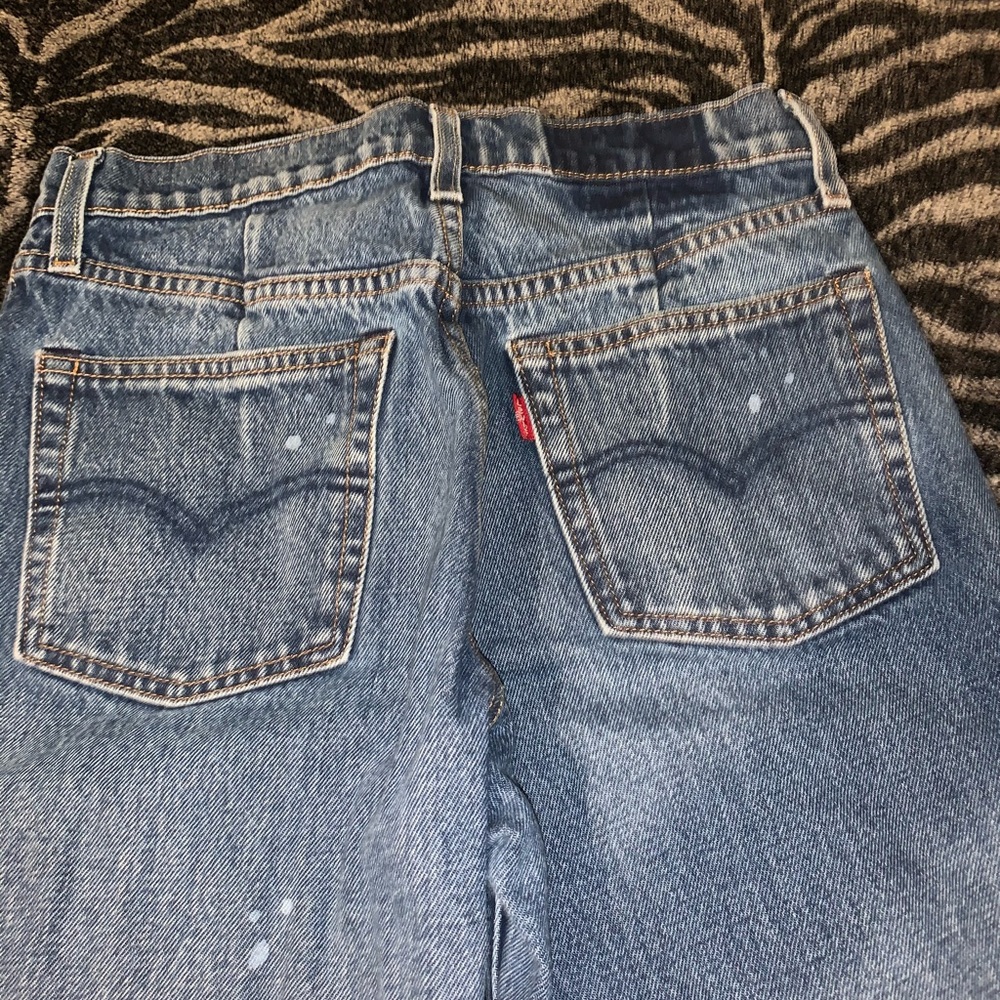 Vintage high waisted altered Levi jeans
